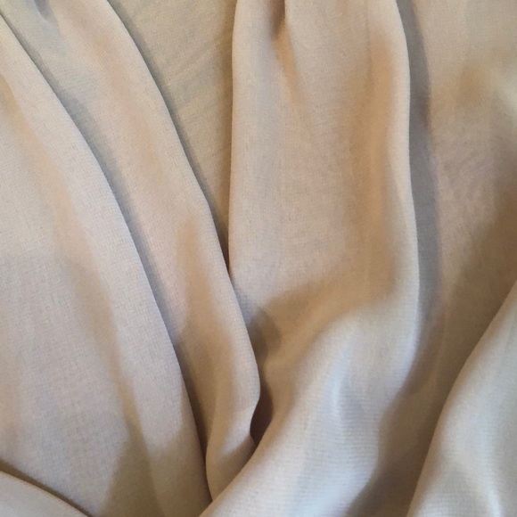 Sheer Drape Front Blouse - Picture 5 of 6